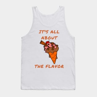 It's all about the flavour Tank Top